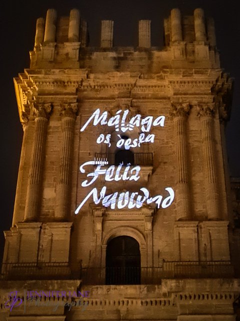 Malaga Christmas Lights 2023