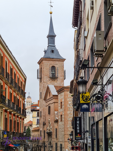 Church of San Gines de Arles is situated on the Calle Arenal, one of the oldest churches of madrid
